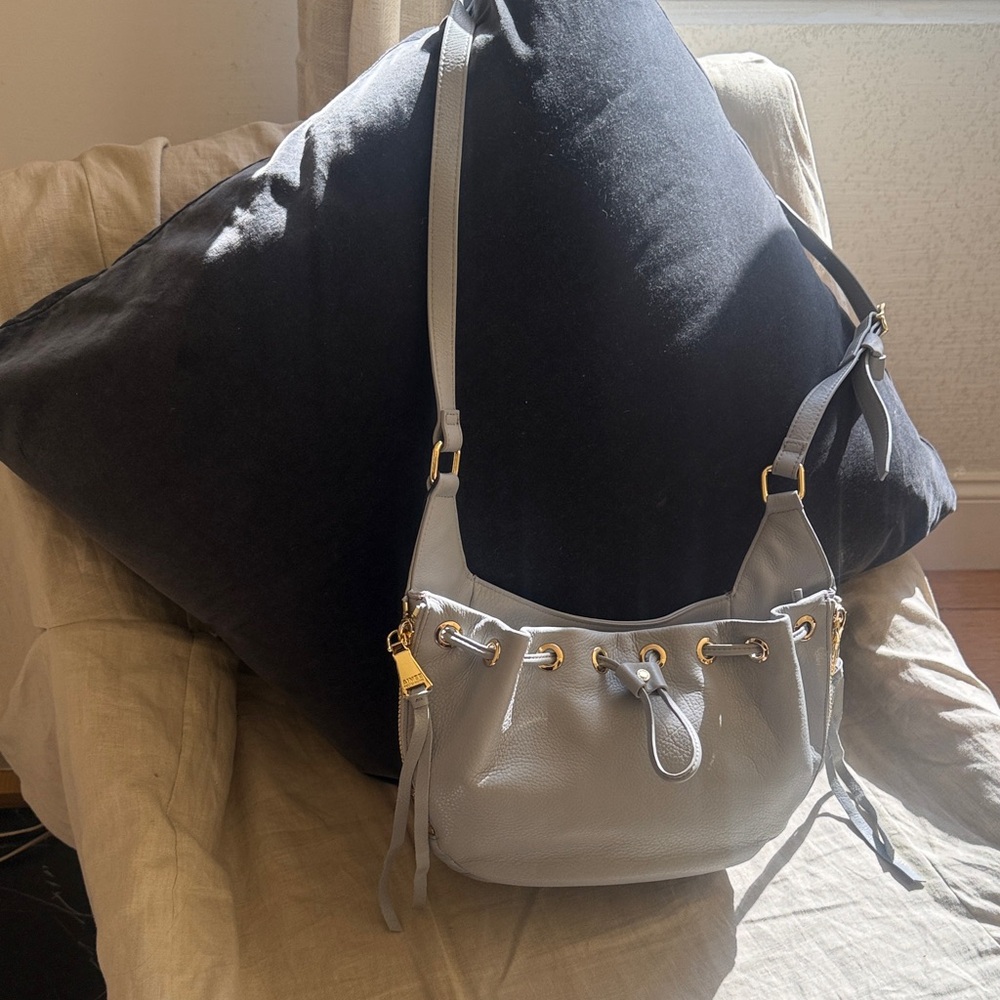 Aimee Kestenberg Light Gray Shoulder Bag